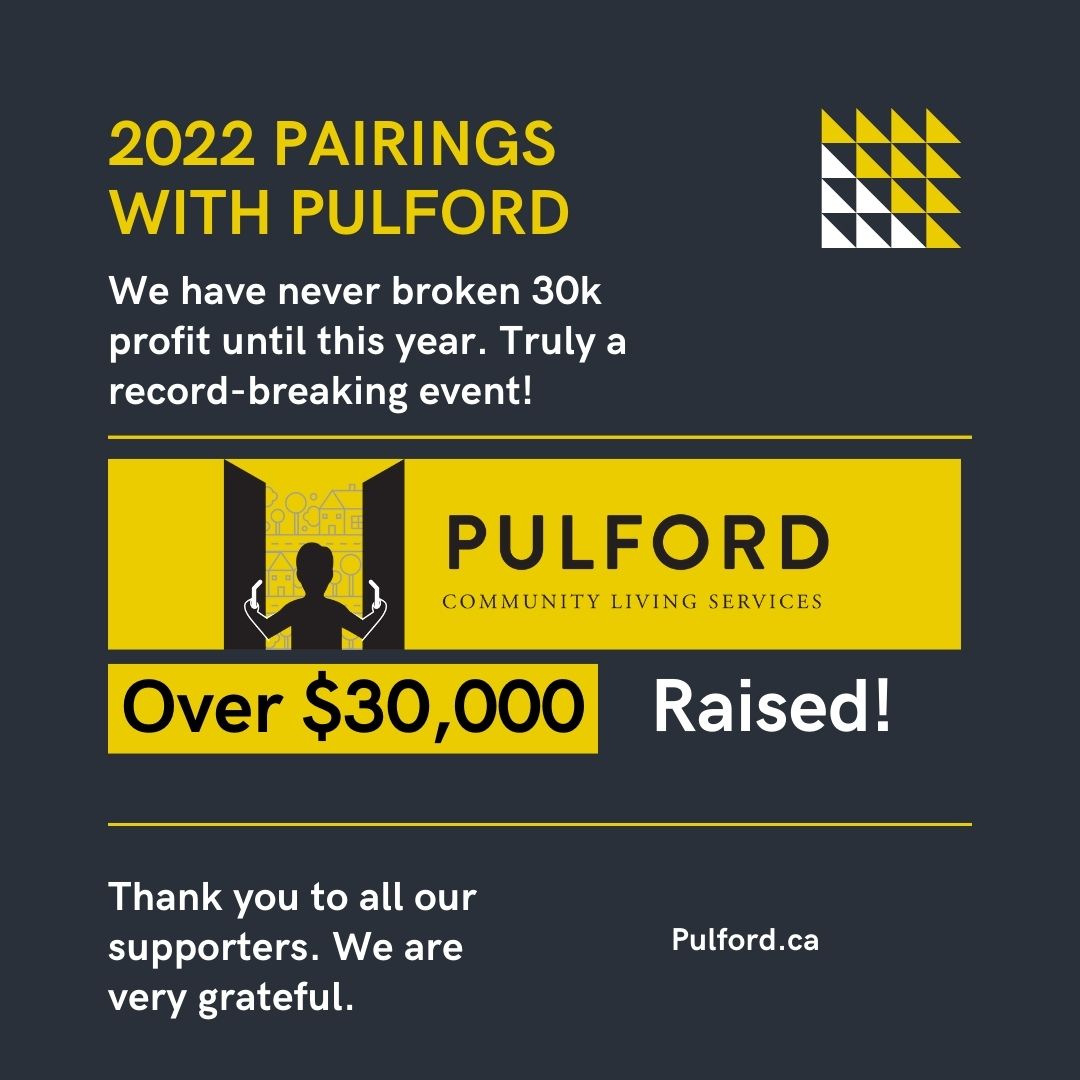 this image shows a graphic saying Pulford raised over $30,000