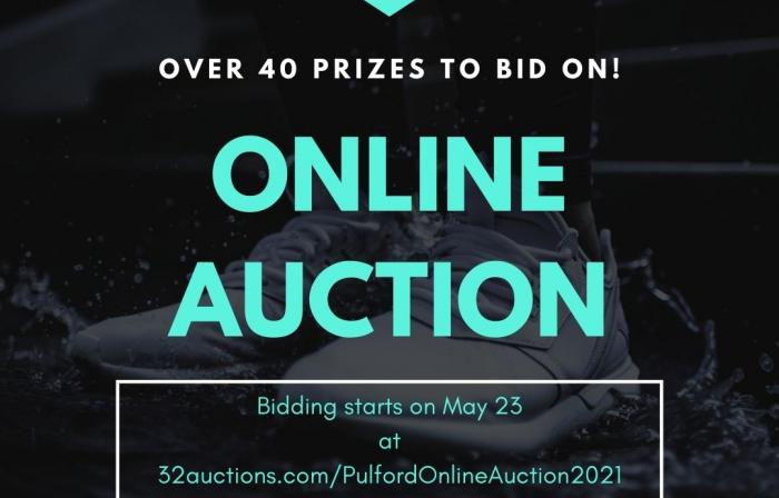 this image shows a poster for the online auction 